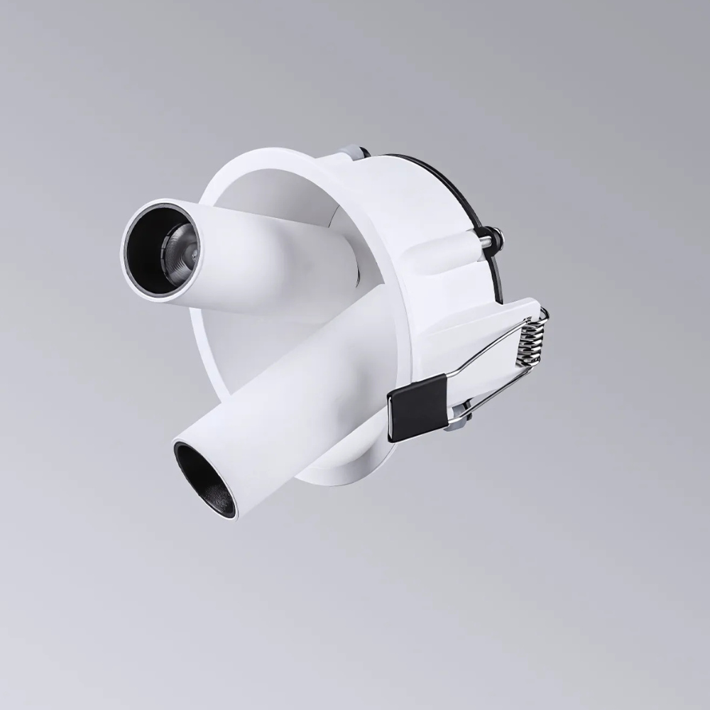 MNBS1380 – IP54 Recessed Double LED Downlight for Damp Areas and Indoor Use