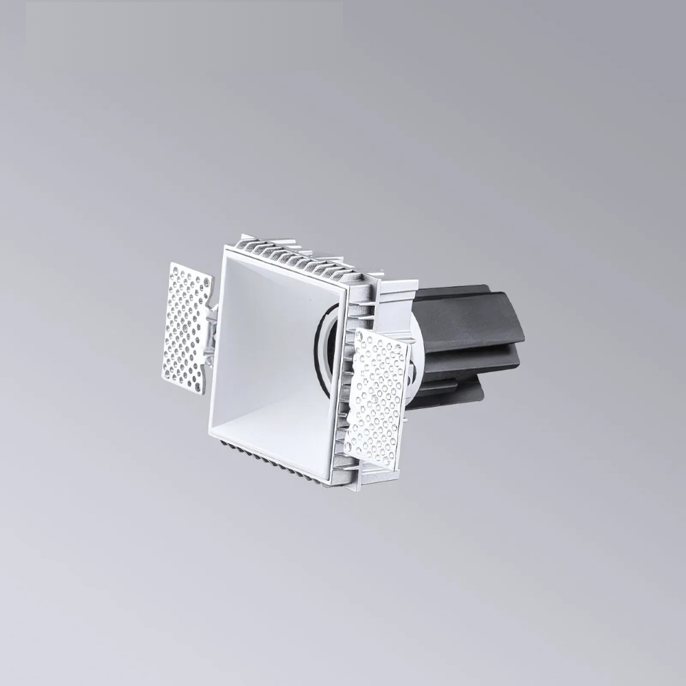 MNBS1417 – Trimless Square Adjustable Downlight for Sleek, Focused Lighting