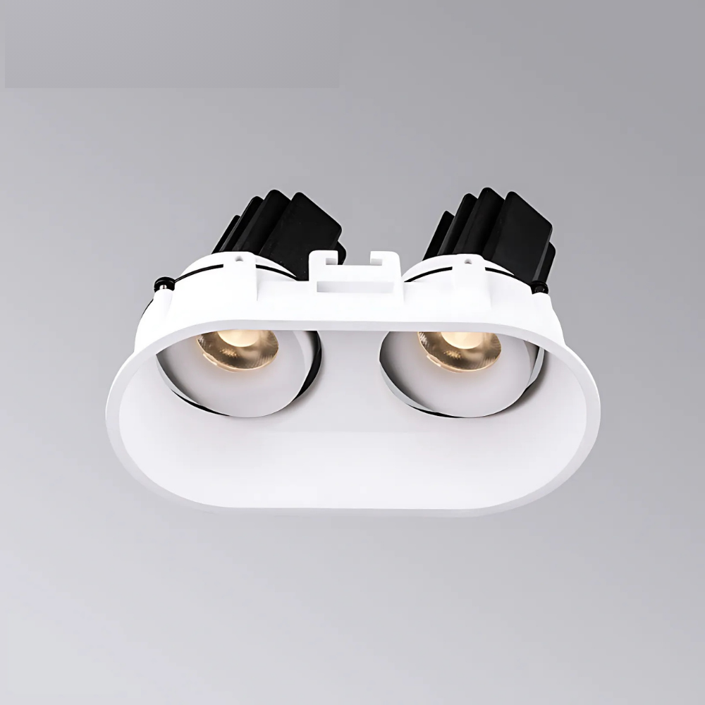 MNBS1380 recess mounted light ip54 led lighting double downlight